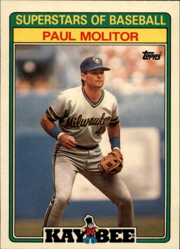 1988 Kay-Bee Baseball Cards    019      Paul Molitor